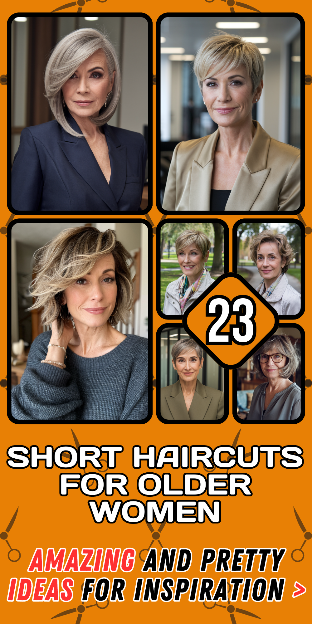 Short Haircuts for Older Women in 2024: Stylish and Easy-to-Style Ideas for All Hair Types