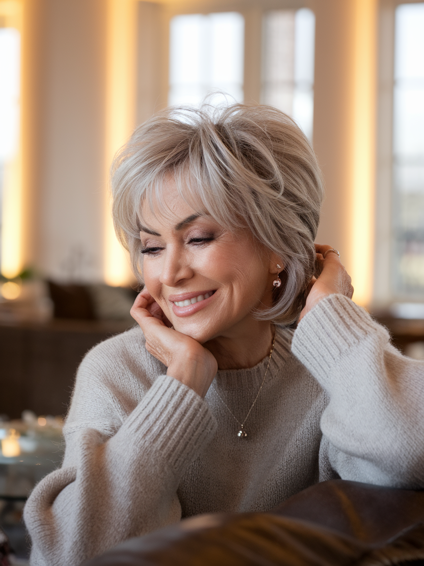 New Haircuts for Women Over 60 – 2025: Fresh Ideas for Short, Medium Length, and Layered Styles