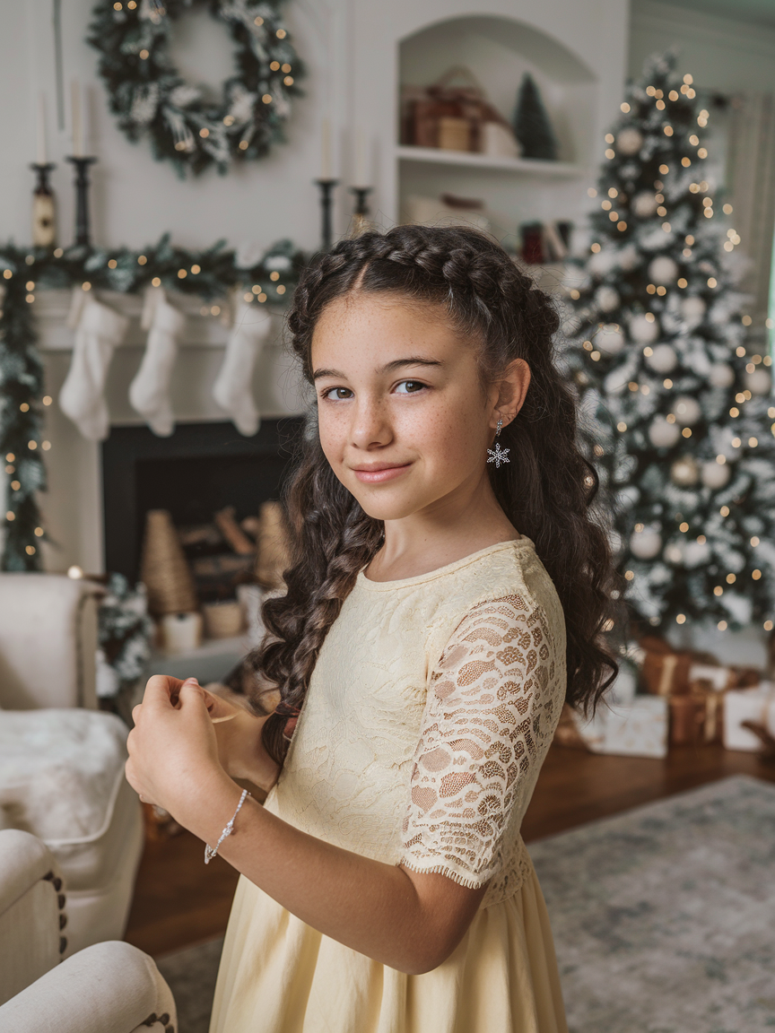 Top Christmas Children's Hairstyles for Festive Celebrations - Fun and Easy Kids’ Hairstyle Ideas