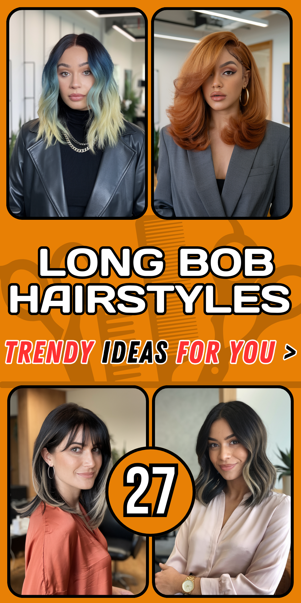 Long Bob Hairstyles - Trendy Haircuts 2025 for Women: Stunning Styles for All Hair Types