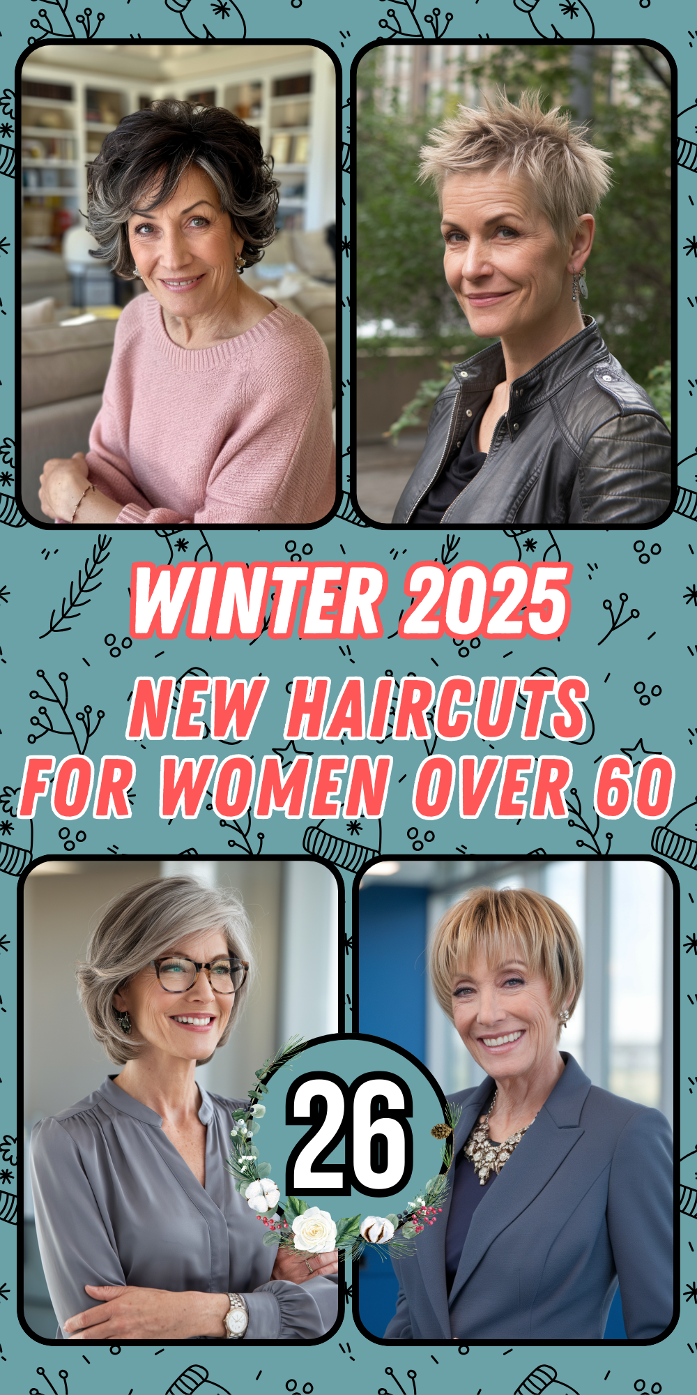 New Haircuts for Women Over 60 – 2025: Fresh Ideas for Short, Medium Length, and Layered Styles