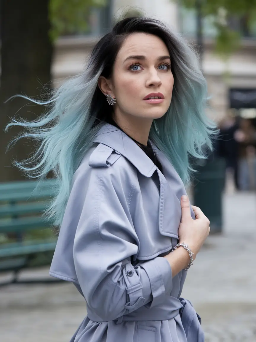 Blue Black Hair Colors Ideas for Women 2024: Stunning Midnight, Dark, and Bold Highlights