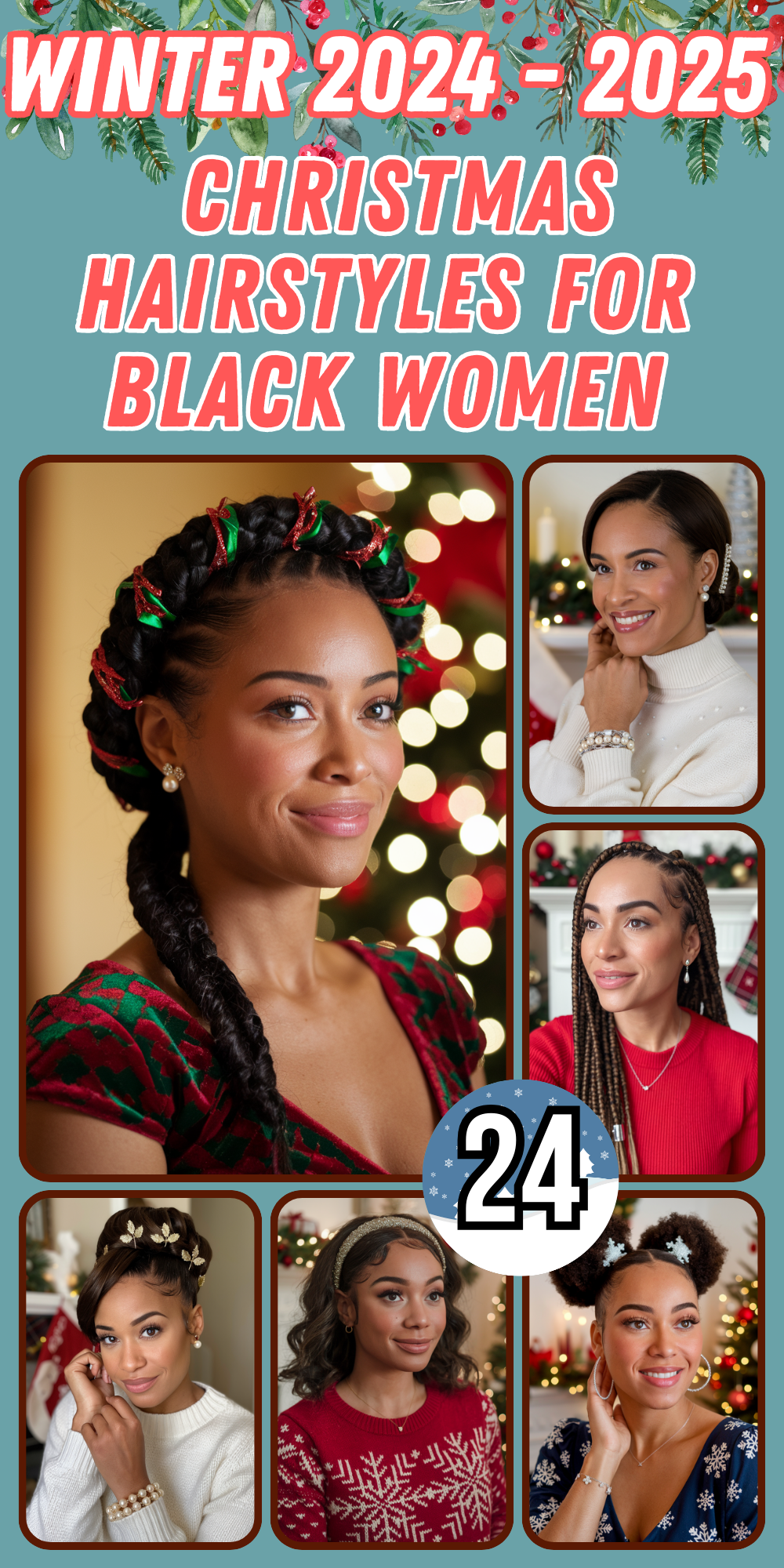 Christmas Hairstyles for Black Women: Stunning Ideas for Natural Hair, Braids, and Festive Looks