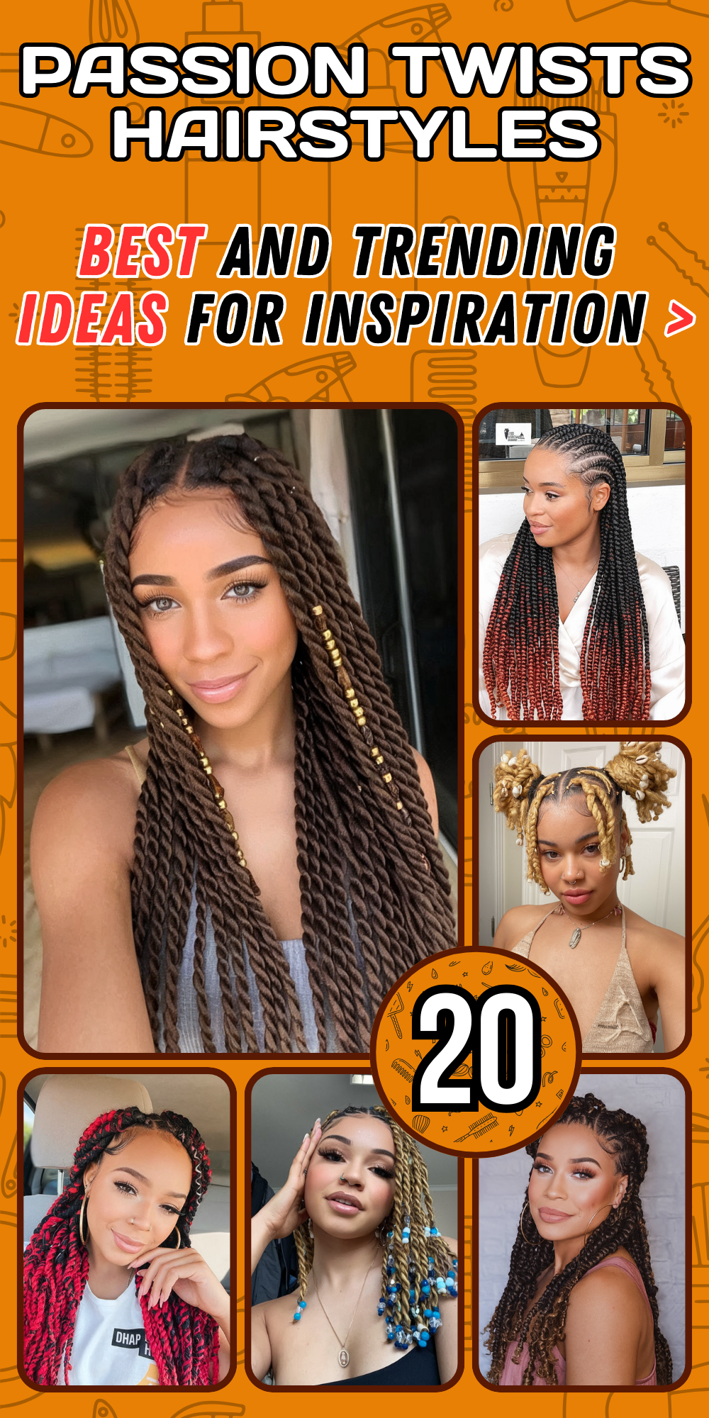 Passion Twists Hairstyles Ideas for Women in 2024: Boho, Jumbo, Shoulder Length, and More