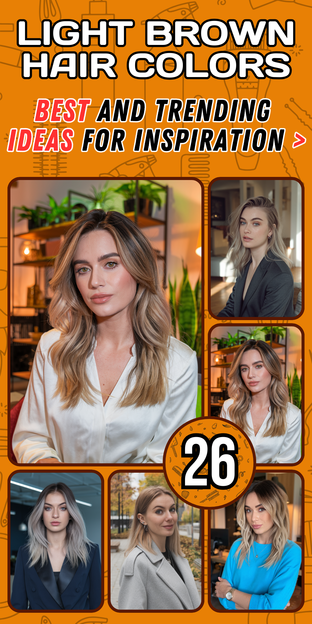 Light Brown Hair Color Ideas for Women in 2024 - Discover Stunning Shades, Highlights, & Balayage