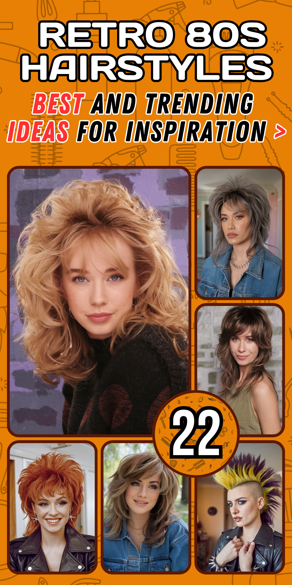 Iconic 80s Hairstyles - Retro Haircuts Ideas for Women to Rock in 2024 with Timeless Flair