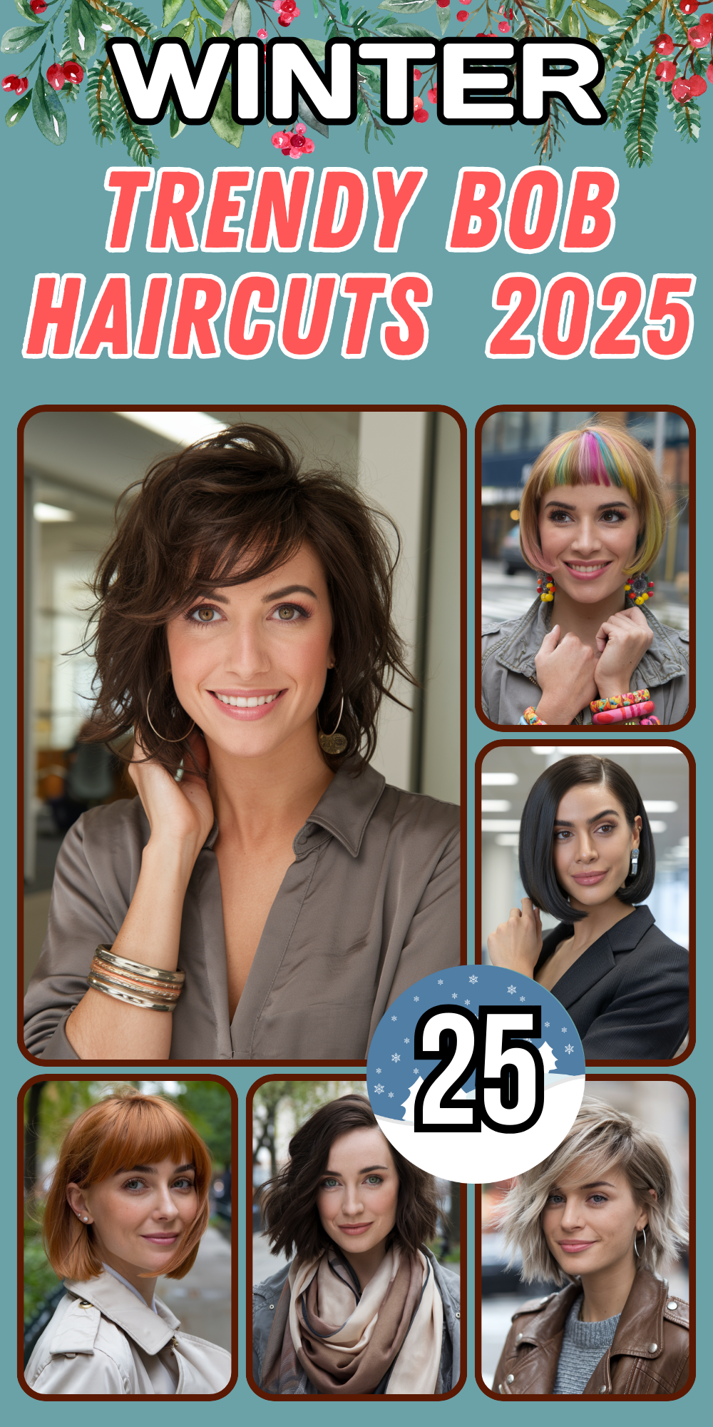 Trendy Bob Haircuts for Women in 2025 - Styles for All Hair Types and Face Shapes