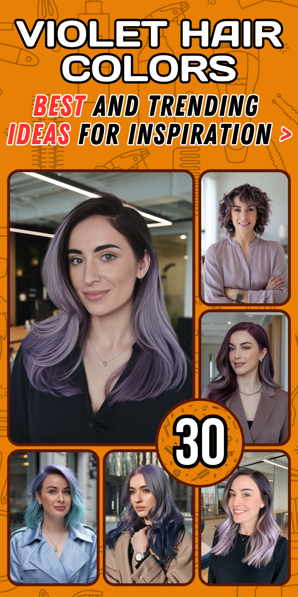 Stunning Violet Hair Colors for Women 2024: Creative Ideas for All Hair Types and Skin Tones