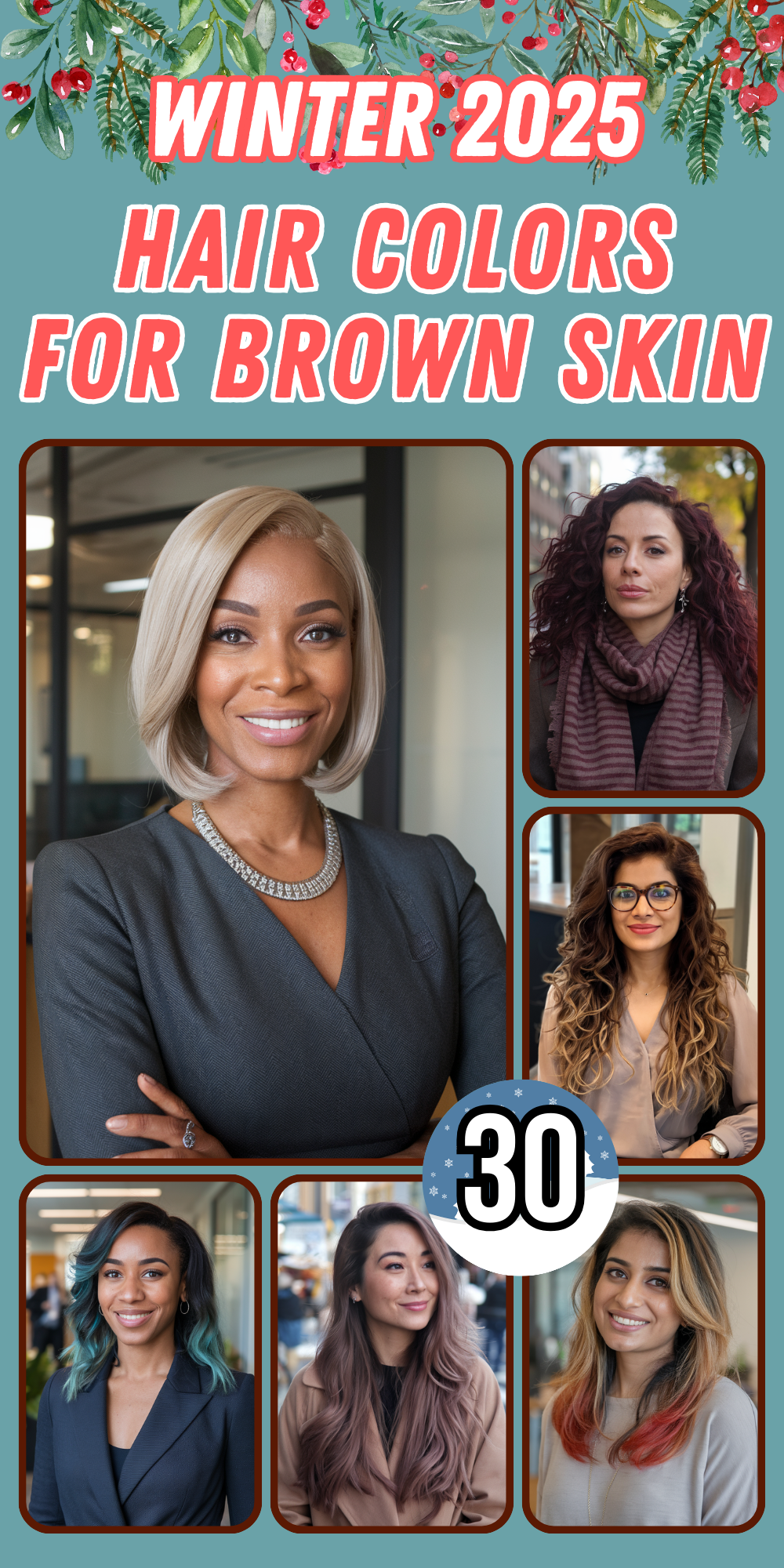 Hair Color Ideas for Brown Skin in 2025: Perfect Styles for Indian, Mexican, and Black Women