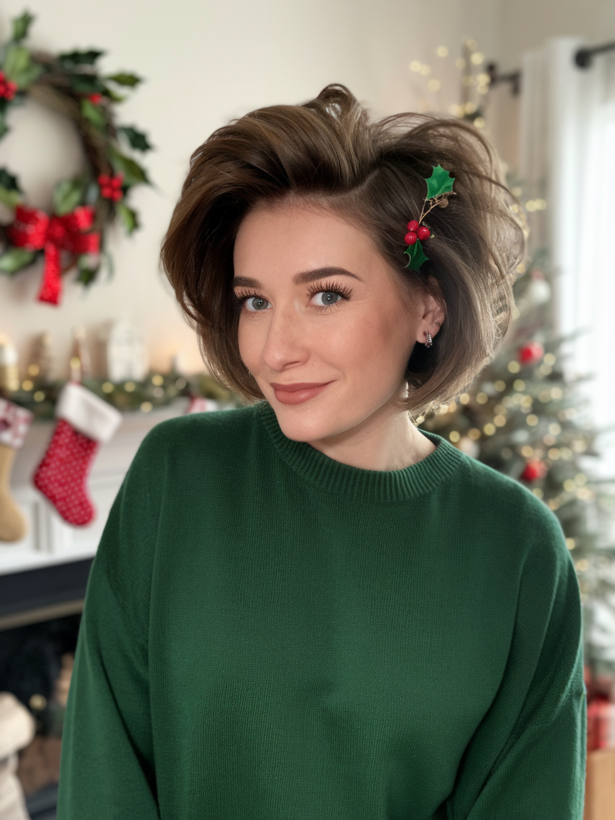 Crazy Christmas Hairstyles for Women: Fun Ideas for Festive Hair Lengths and Styles This Holiday!