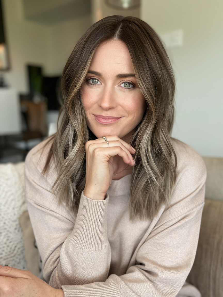 Stunning Mushroom Brown Hair Colors for Women: Trendy Hair Ideas for 2024 with Highlights