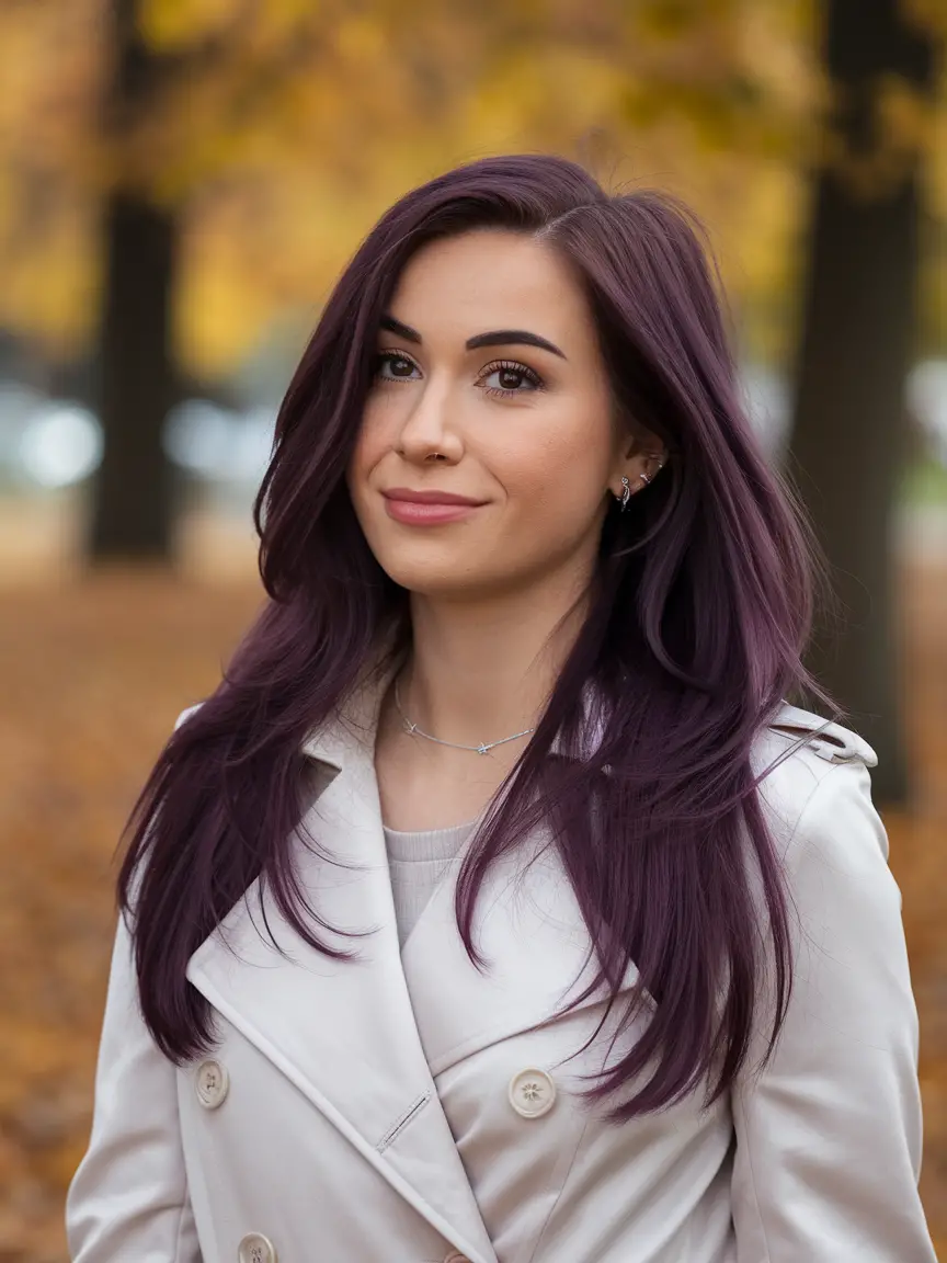 Stunning Midnight Purple Hair Ideas for Women in 2024: Bold Colors, Trendy Cuts, and Styling Tips