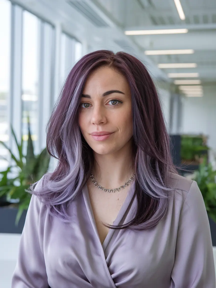 Deep Purple Hair Color Ideas for Women in 2024 – Stylish Transformations and Trends