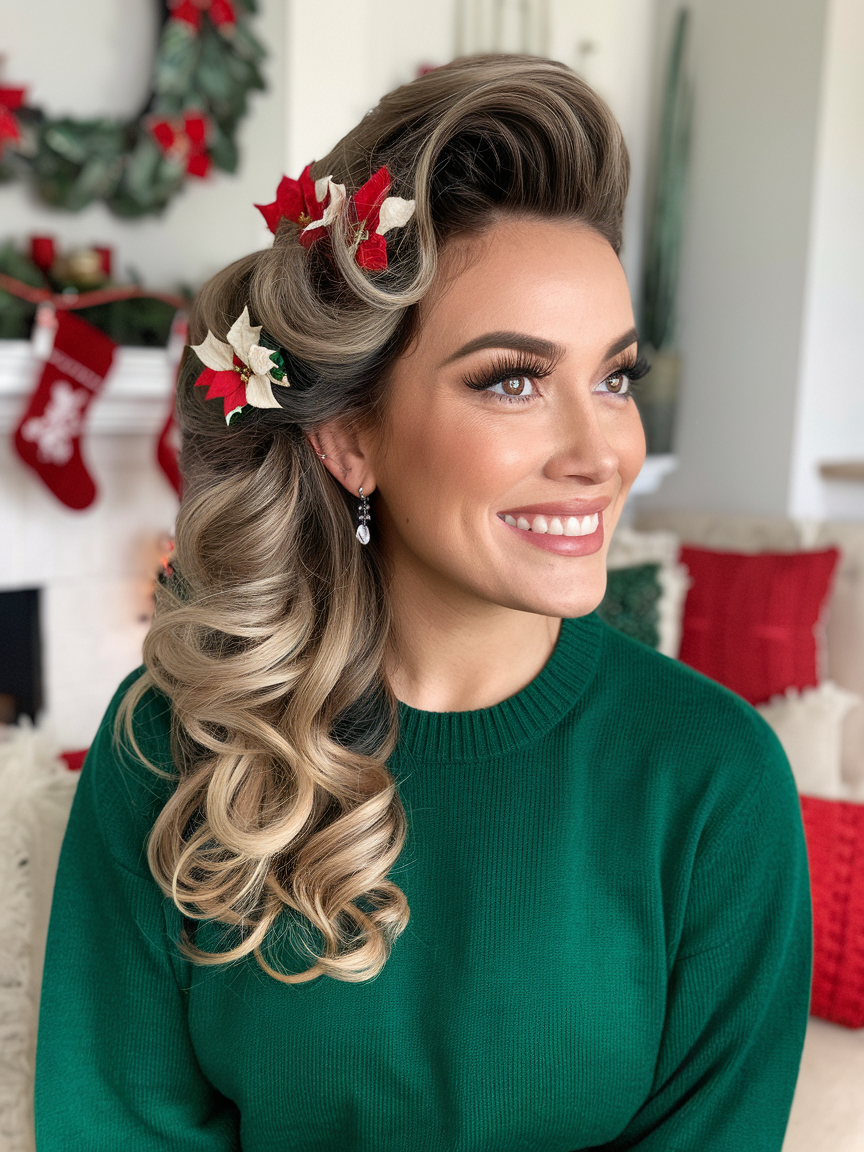 Christmas Hairstyles for Women: Festive, Cute, and Creative Ideas for Every Hair Length