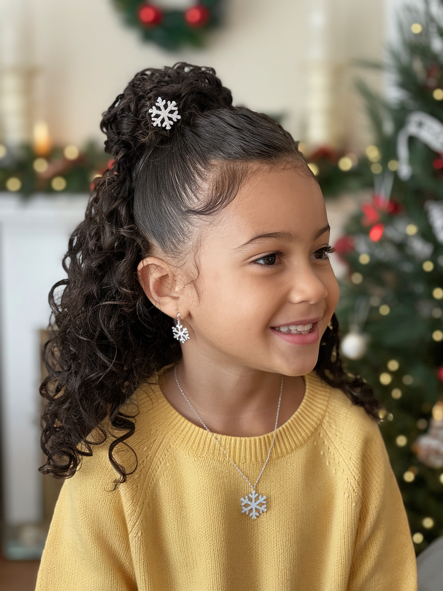 Top Christmas Children's Hairstyles for Festive Celebrations - Fun and Easy Kids’ Hairstyle Ideas