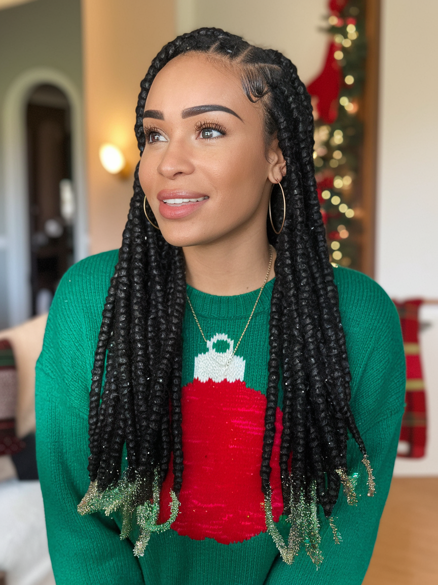 Christmas Hairstyles for Black Women: Stunning Ideas for Natural Hair, Braids, and Festive Looks