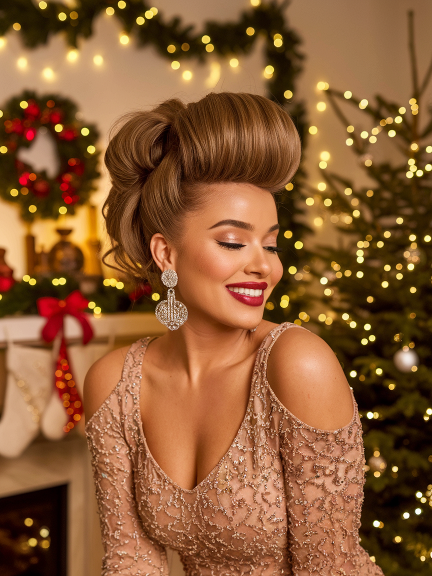 Christmas Party Hairstyles for Women: Easy and Festive Ideas for All Hair Lengths