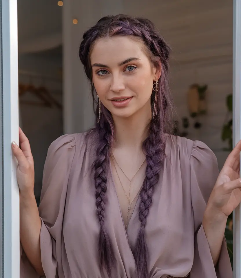 Stunning Midnight Purple Hair Ideas for Women in 2024: Bold Colors, Trendy Cuts, and Styling Tips