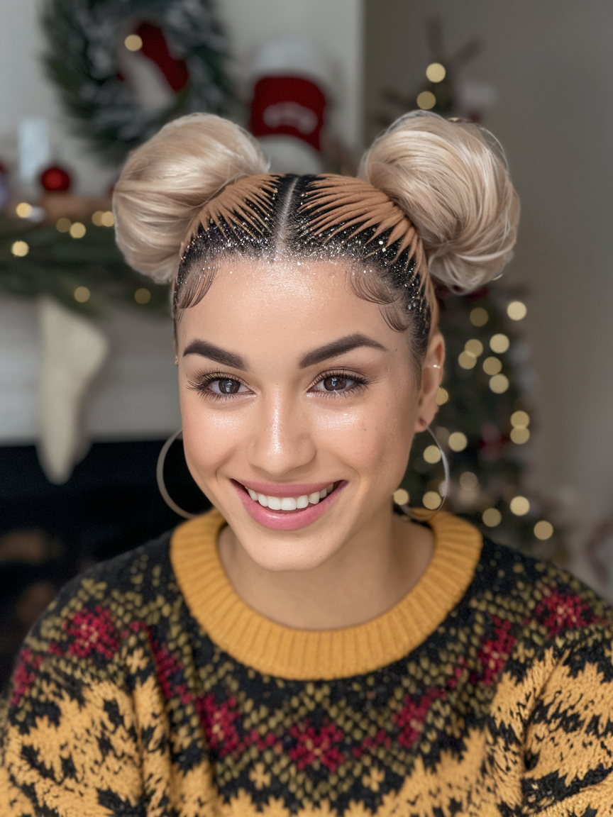 Cute Christmas Hairstyles Ideas for Women – Easy, Festive, and Creative Hair Ideas for the Holidays