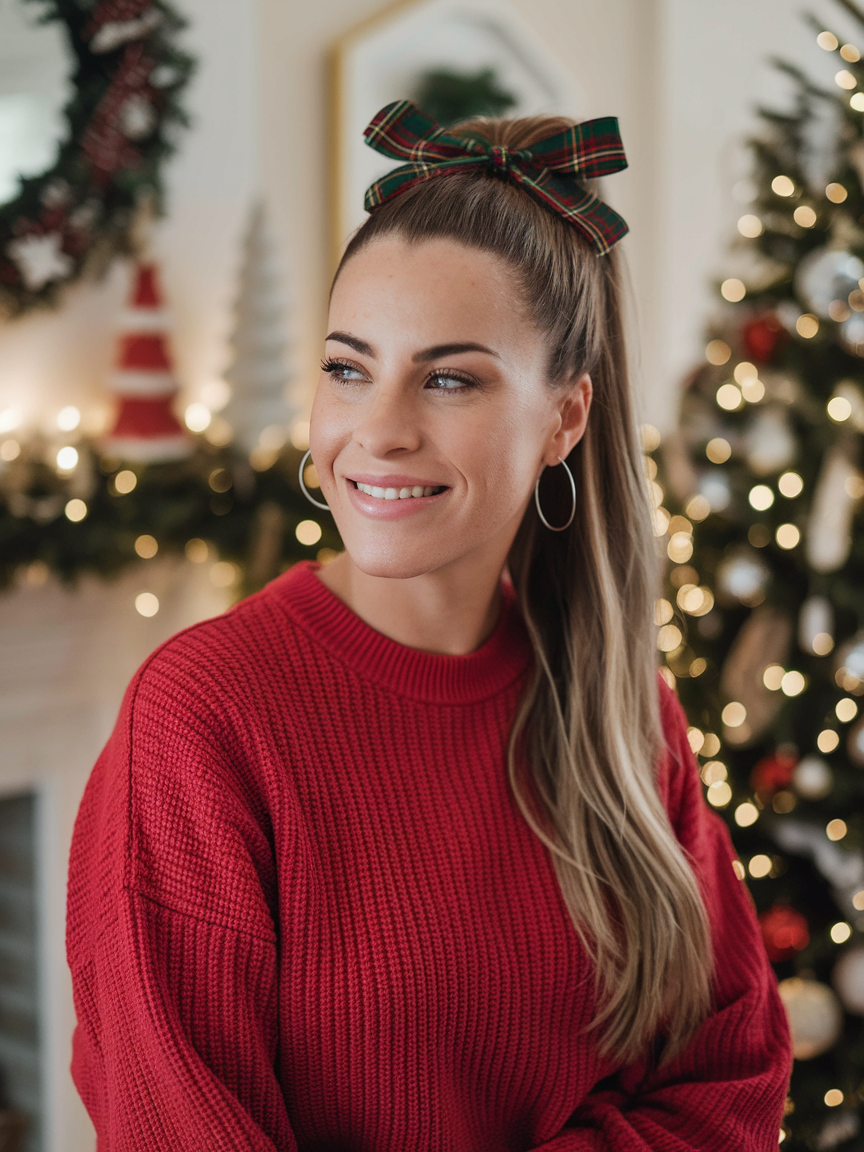 Cute Christmas Hairstyles Ideas for Women – Easy, Festive, and Creative Hair Ideas for the Holidays