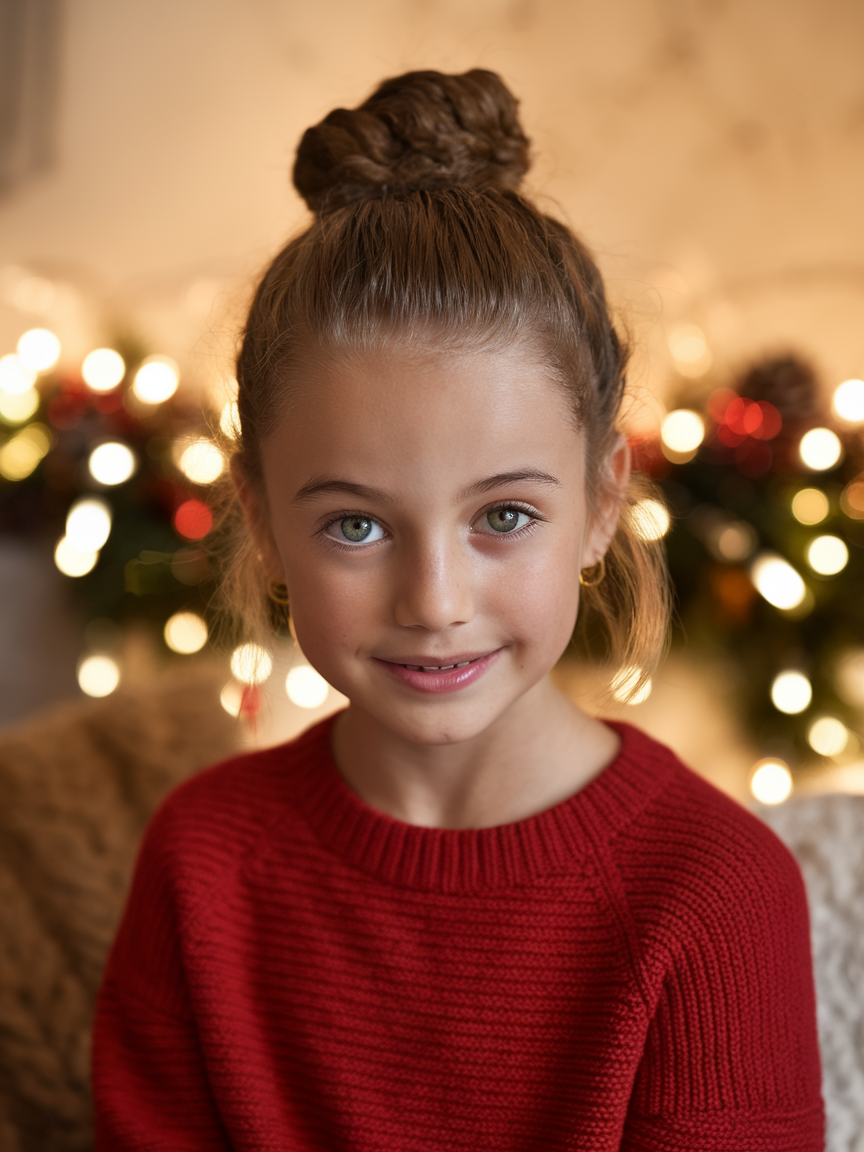 Festive and Cute New Year Hairstyles for Kids: Easy, Stylish Ideas for Every Hair Type and Length