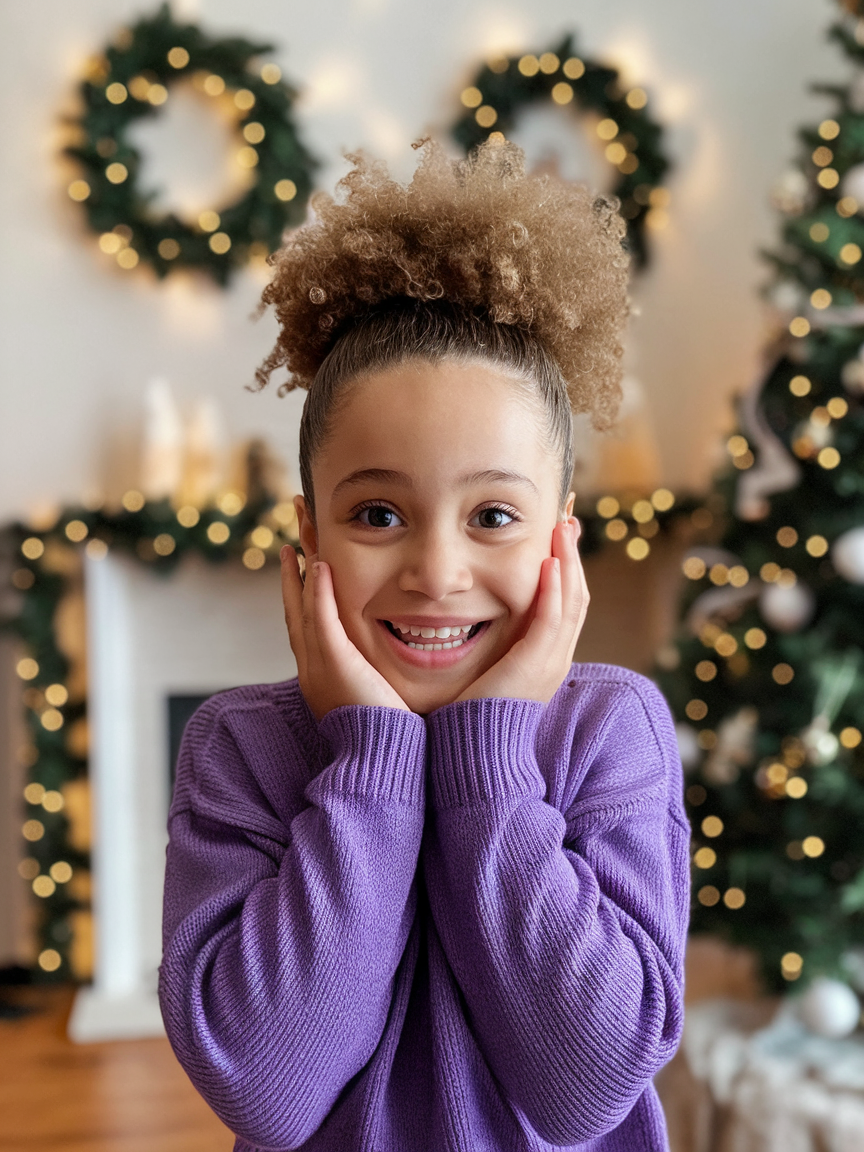 Festive and Cute New Year Hairstyles for Kids: Easy, Stylish Ideas for Every Hair Type and Length