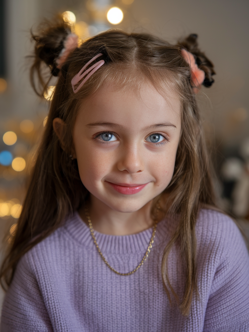 Festive and Cute New Year Hairstyles for Kids: Easy, Stylish Ideas for Every Hair Type and Length