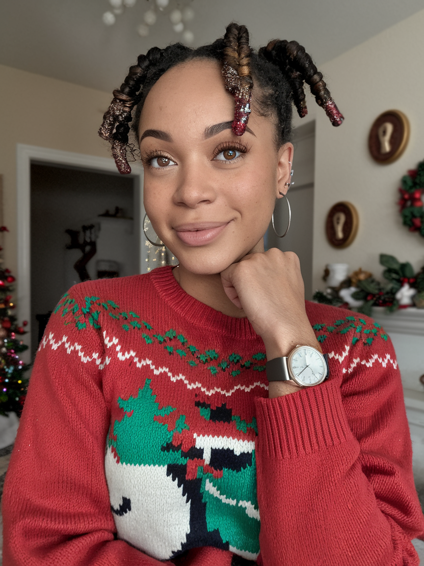 Christmas Hairstyles for Black Women: Stunning Ideas for Natural Hair, Braids, and Festive Looks