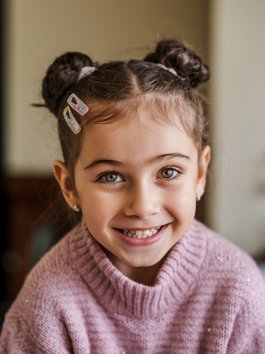 Festive and Cute New Year Hairstyles for Kids: Easy, Stylish Ideas for Every Hair Type and Length