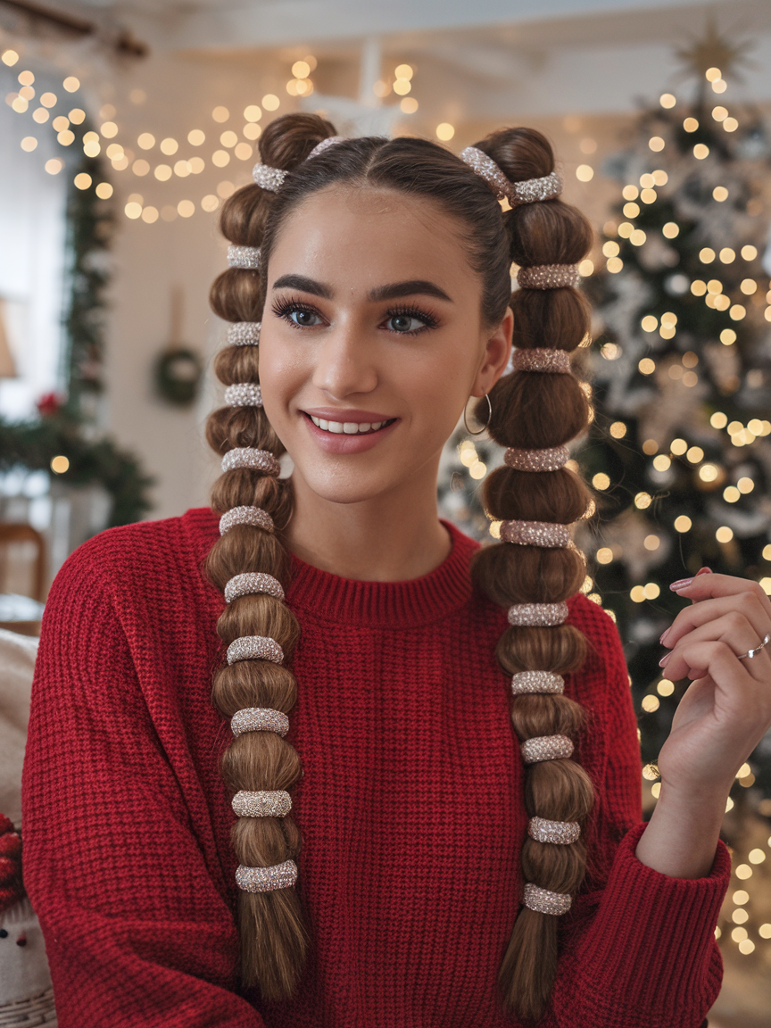 Cute Christmas Hairstyles Ideas for Women – Easy, Festive, and Creative Hair Ideas for the Holidays