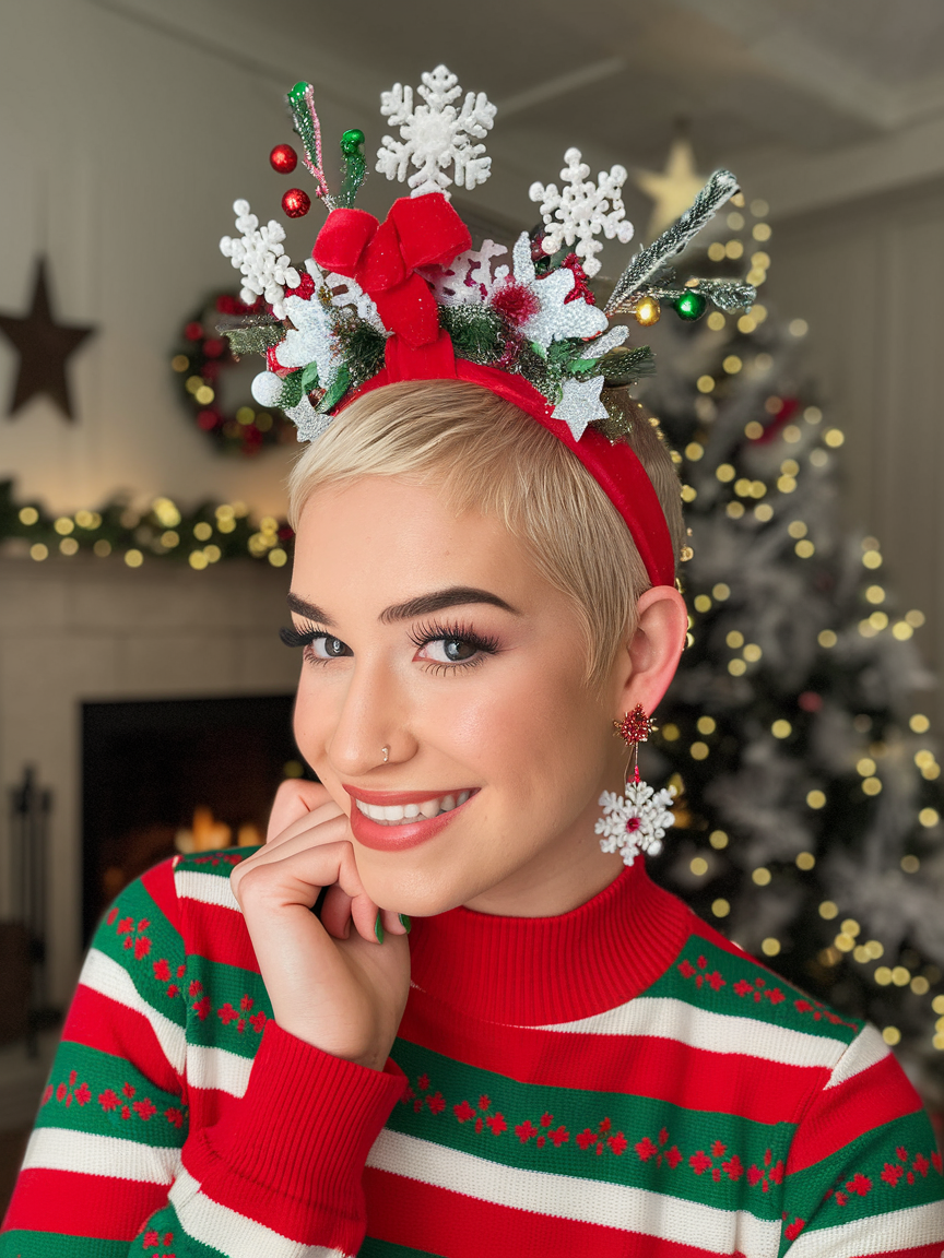 Cute Christmas Hairstyles Ideas for Women – Easy, Festive, and Creative Hair Ideas for the Holidays