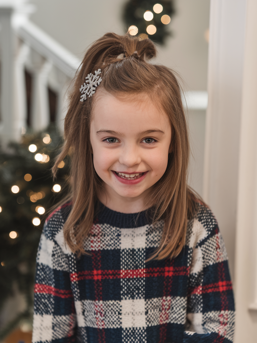 Festive and Cute New Year Hairstyles for Kids: Easy, Stylish Ideas for Every Hair Type and Length