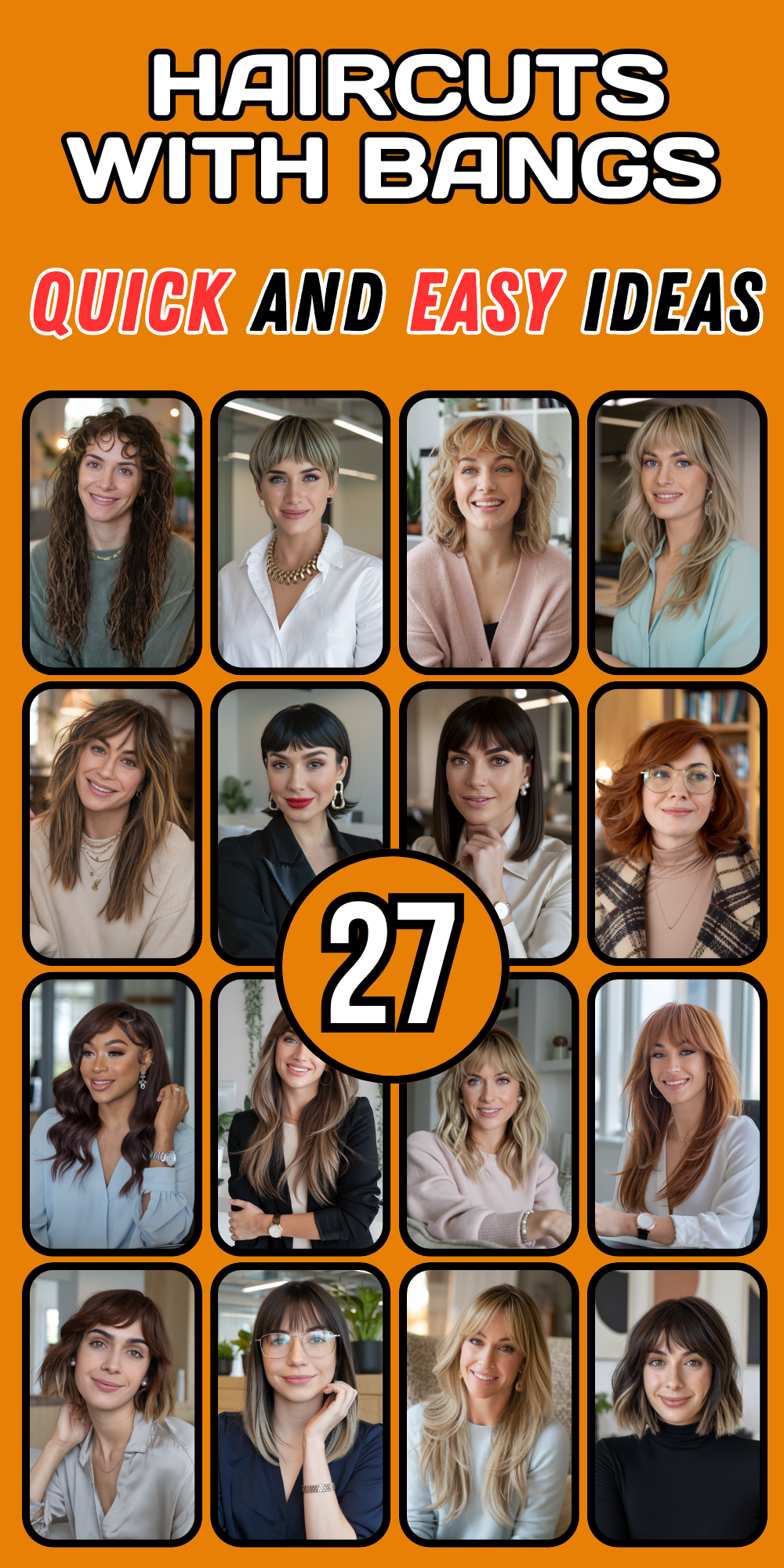 Trendy Haircuts with Bangs for Women in 2025: Ideas for Every Hair Length and Style