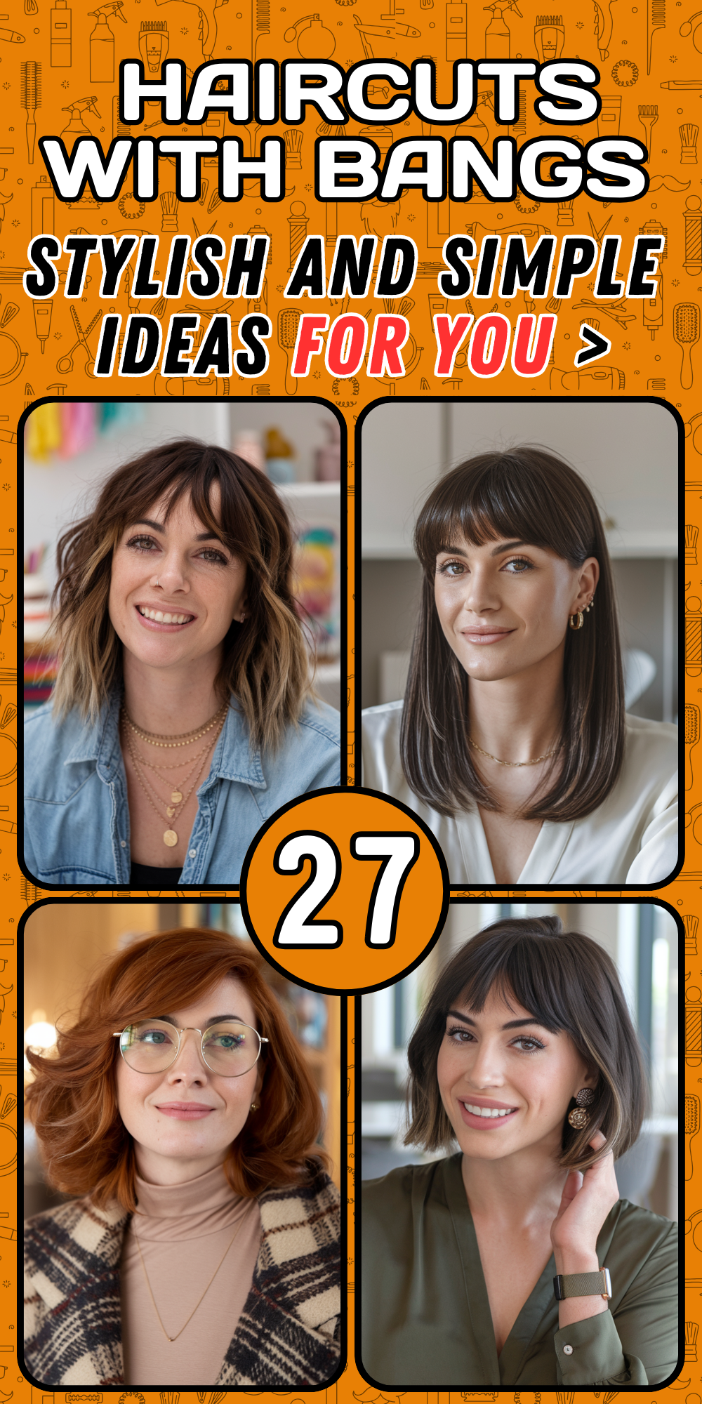 Trendy Haircuts with Bangs for Women in 2025: Ideas for Every Hair Length and Style