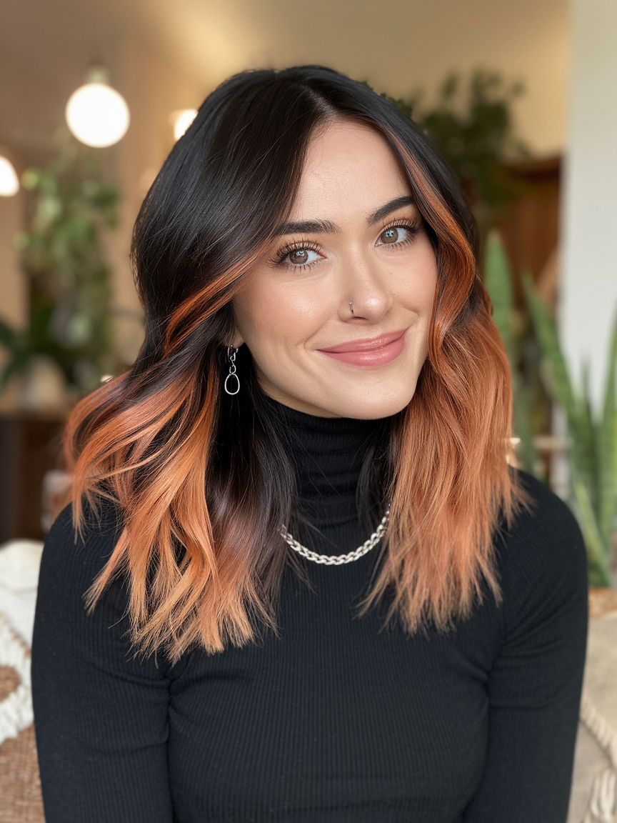 Trendy Copper Balayage Hair Color Ideas for Women in 2025 – Rich, Bold, and Natural Hues to Try