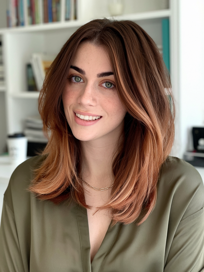 Trendy Copper Balayage Hair Color Ideas for Women in 2025 – Rich, Bold, and Natural Hues to Try